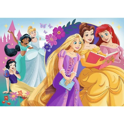 TREFL Třpytivé Disney Princezny Záře přátelství 100 dielov