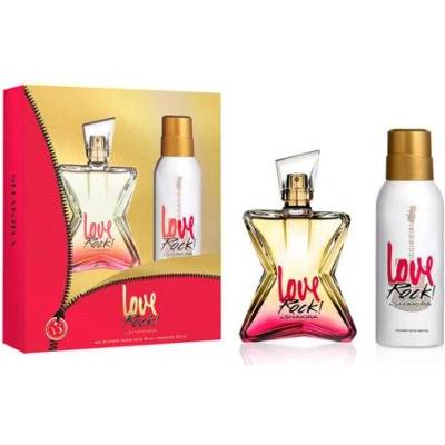 Shakira Love Rock комплект за жени - EDT 80 мл и дезодорант спрей 150 мл