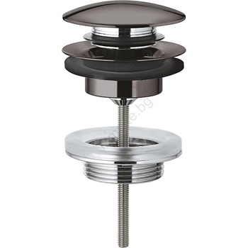 GROHE 65807a00 - Комплект за оттичане с тапа за умивалници с преливник, графит (gh0586)