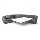 Image 1 of Kambo Ъглов диван Модена, лъскаво сиво, Monolith