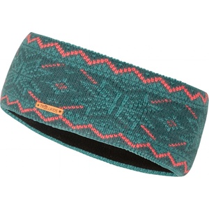 Trollkids Детска лента за глава Trollkids Girl's Rauland Headband - Midnight Petrol / Dusty Teal / Coral Pink - размер 48-52 cm (904-4568-0411)