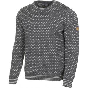 Ivanhoe of Sweden Мъжки вълнен пуловер Ivanhoe of Sweden Sverre Crewneck Wool jumper - Grey (005-5438-0111)