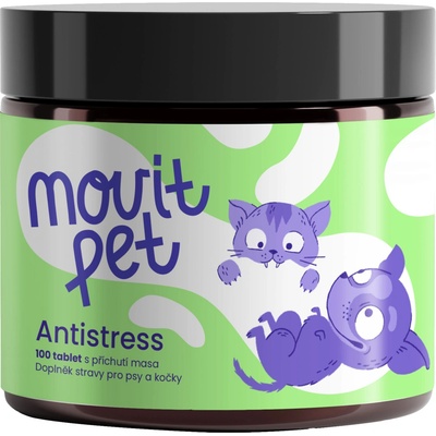 Movit PET Antistress s příchutí masa 100 tbl