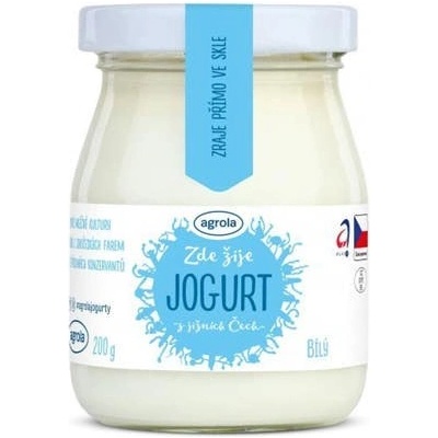 Agrola Jogurt bílý 200 g – Zboží Mobilmania