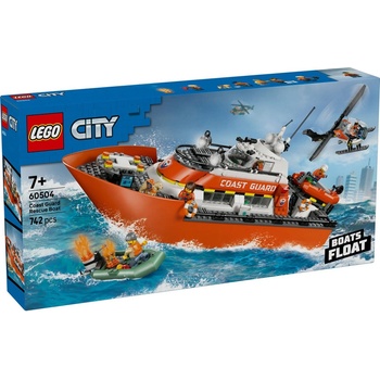 LEGO® City - Coast Guard Rescue Boat & Helicopter (60504)