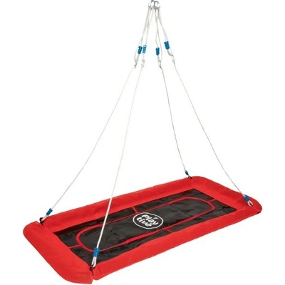 Kidland 446428 Dětská závěsná houpačka XL 161 x 71 cm červená