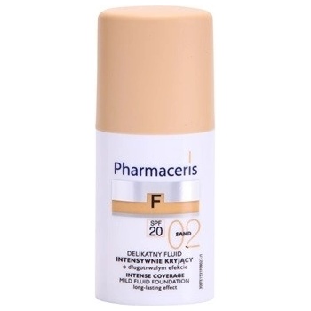 Pharmaceris F-Fluid Foundation intenzivně krycí make-up s dlouhotrvajícím efektem SPF20 2 Sand For All skin Types with Imperfections 30 ml