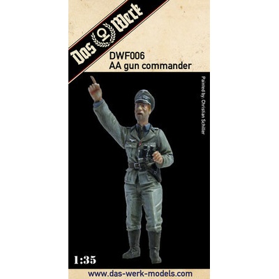 Das Werk AA Gun Commander Anti-Aircraft Officer / Flakoffizier / Kommandant 1:35