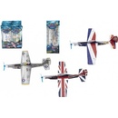 Letadlo házecí pěnové model 24cm mix barev v sáčku