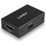 Lindy Повторител HDMI - HDMI, 8K60Hz, 10 m, черен 38391 (38391)