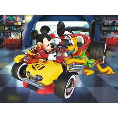 Trefl mini Mickey Mouse závodníci C 20 dílků