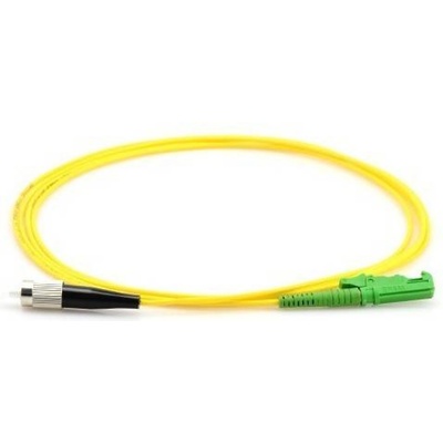 Conneu Оптичен пач кабел E2000/APC-FC/UPC, симплекс, сингъл мод OS2, 3 мм, 3 метра (CNFJ-E2AFCOS2SYE3mm-3)