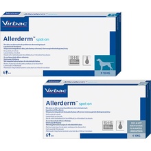 VIRBAC Allerderm Spot on 6 x 2 ml psy do 10 kg