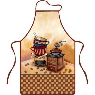 Makro Zástěra kuchyňská 50x76cm COFFEE II.