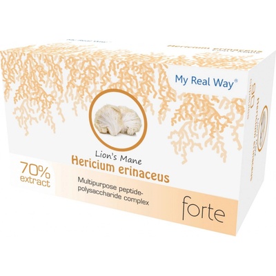 MyRealWay Hericium Erinaceus Levia hriva 70% peptide-polysaccharide extract 90 ks