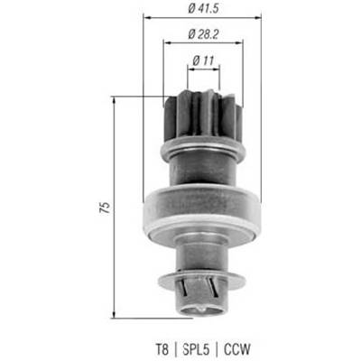 Pastorok żtartéra MAGNETI MARELLI 940113020316