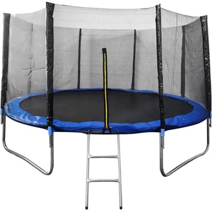 Ucamp БАТУТ ТРАМПЛИН Ф366x225cm С ВЪНШНА МРЕЖА ucamp hd-8531 (8939973101150)