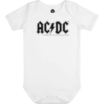METAL-KIDS Бебешко боди AC/DC - Logo - White/Black - METAL-KIDS - 431.30. 7.8
