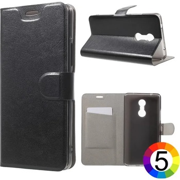 Image 1 of Lenovo K6 Note Wallet Кожен Калъф и Протектор