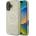 GUESS Калъф Guess Saffiano Peony Classic Logo MagSafe за iPhone 16 - златен (3666339327941)