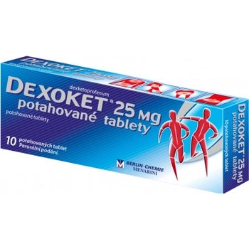 DEXOKET POR 25MG TBL FLM 10 II