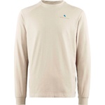 Klättermusen Мъжка тениска Klättermusen Root Logo L/S Tee Longsleeve - Clay (216-8370-0114)