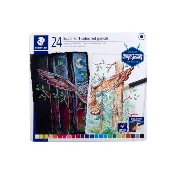 STAEDTLER Цветни моливи S Soft 24 цвята