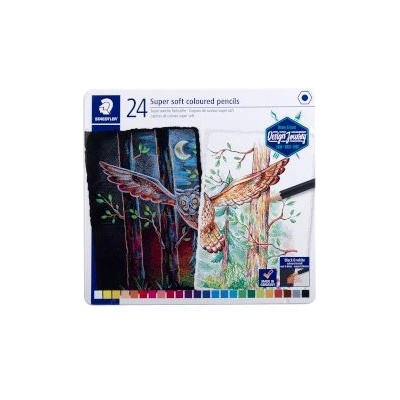 STAEDTLER Цветни моливи S Soft 24 цвята