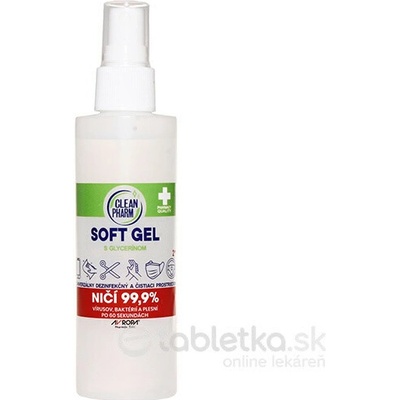 AVROPA CleanPharm SOFT GEL univerzálny dezinfekčný a čistiaci prostriedok 100 ml