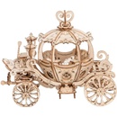 Robotime 3D drevené puzzle Kouzelný dýňový kočár pro princeznu 182 ks