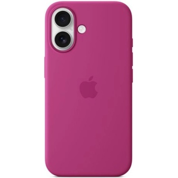 Apple Оригинален силиконов калъф IPHONE 16 Pink MagSafe