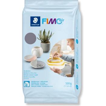 FIMO Глина Staedtler Fimo Air basic 8100, 500g, сив (21922-А-СИВ)