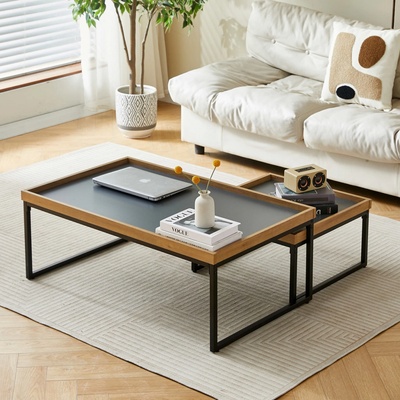 Autronic CT-611 OAK šedá / divoký dub / černý kov – Zboží Dáma