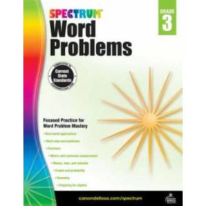 Spectrum Word Problems, Grade 3 | Inc. Carson-Dellosa Publishing Company (ISBN: 9781624427299)