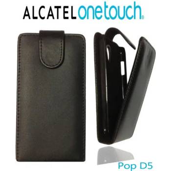 Image 1 of Alcatel Pop D5 Флип Кожен Калъф + Стилус