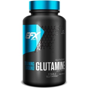 EFX Sports Glutamine, 120 Capsules