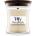 WoodWick Linen ароматна свещ с дървен фитил 85 гр
