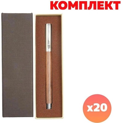 Timberink Химикалка, метал и дърво, в кутия, с включено грав (6110120226)