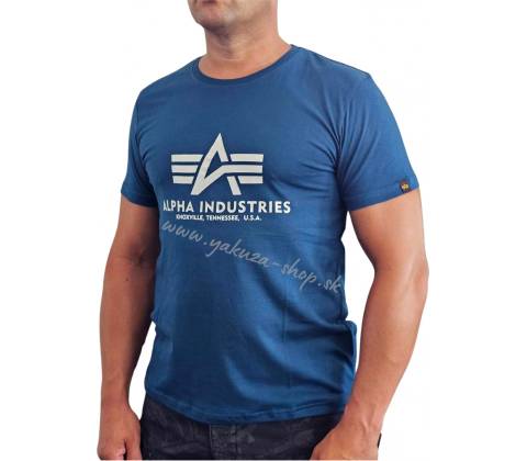 Alpha Industries Basic t-shirt Naval Blue