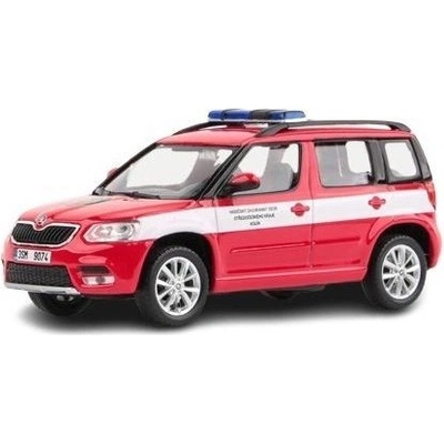 Abrex škoda YETI facelift 2013 Hasičský Záchranný Sbor Středočeského kraje Kolín 1:43