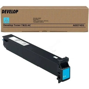 Develop TN-314C A0D74D1 лазерна касета с тонер, синя (cyan), оригинална (A0D74D1)