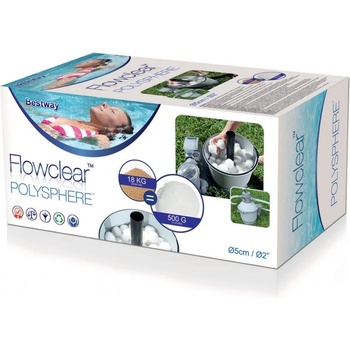 BESTWAY 58475 Flowclear Polysphere Filtrační kuličky 500g
