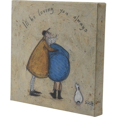 Obraz na plátne Sam Toft - I'll Be Loving You Always, 2 - 40×40 cm