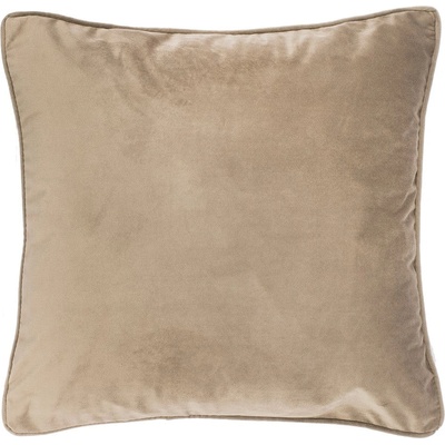 Tiseco Home Studio Светлобежова възглавница Кадифе, 45 x 45 cm - Tiseco Home Studio (3277TAUPE)