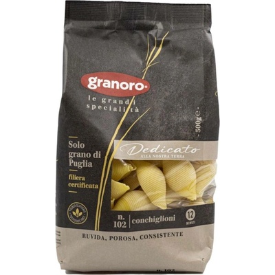 Granoro Apulská krupice Conchiglioni N.102 500g