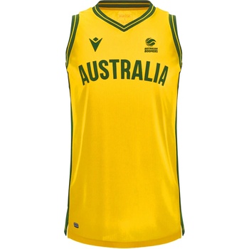 macron Детска фланелка Australia Basketball macron Kids Away Jersey