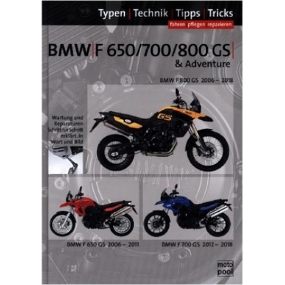 BMW F 650 GS, F 700 GS, F 800 GS, Reparaturanleitung