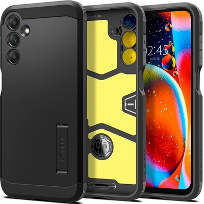 Spigen Калъф Spigen - Tough Armor, Galaxy A15/A15 5G, черен (8809971221283)