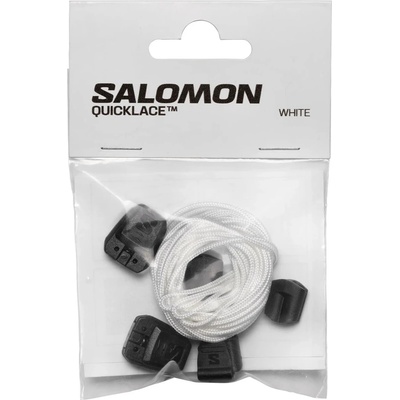 Salomon Връзки за обувки Salomon Quicklace Kit Laces - Natural. / Black / - размер One Size (209-0320-0211)