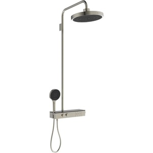 Ideal Standard Ceratherm Solos - Душ комплект с термостат, диаметър 33 см, 3 струи, с LED осветление, Silver Storm A7883GN (A7883GN)